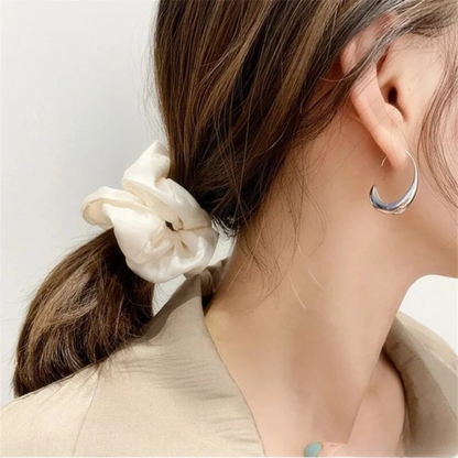 GoldSilver™ | Boucles d'oreilles en or et en argent de luxe