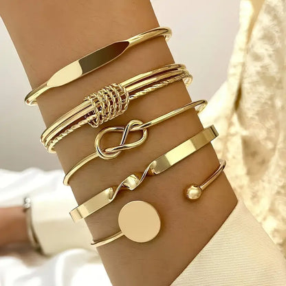 Knotted™ | Ensemble de bracelets Gold Elegance