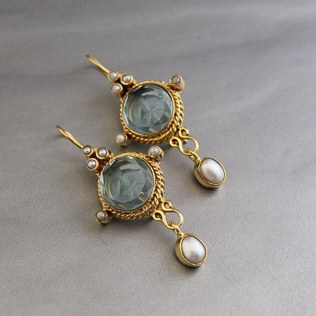 Merena™ | Boucles d'oreilles Vintage Pearl