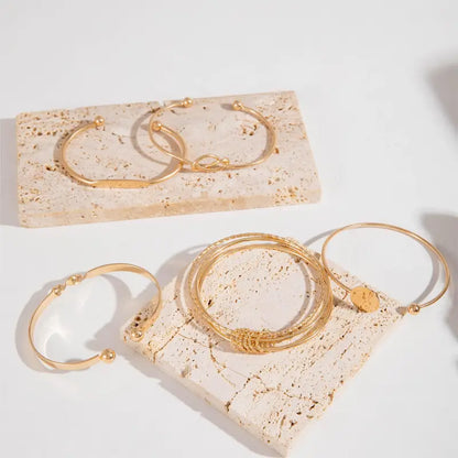 Knotted™ | Ensemble de bracelets Gold Elegance