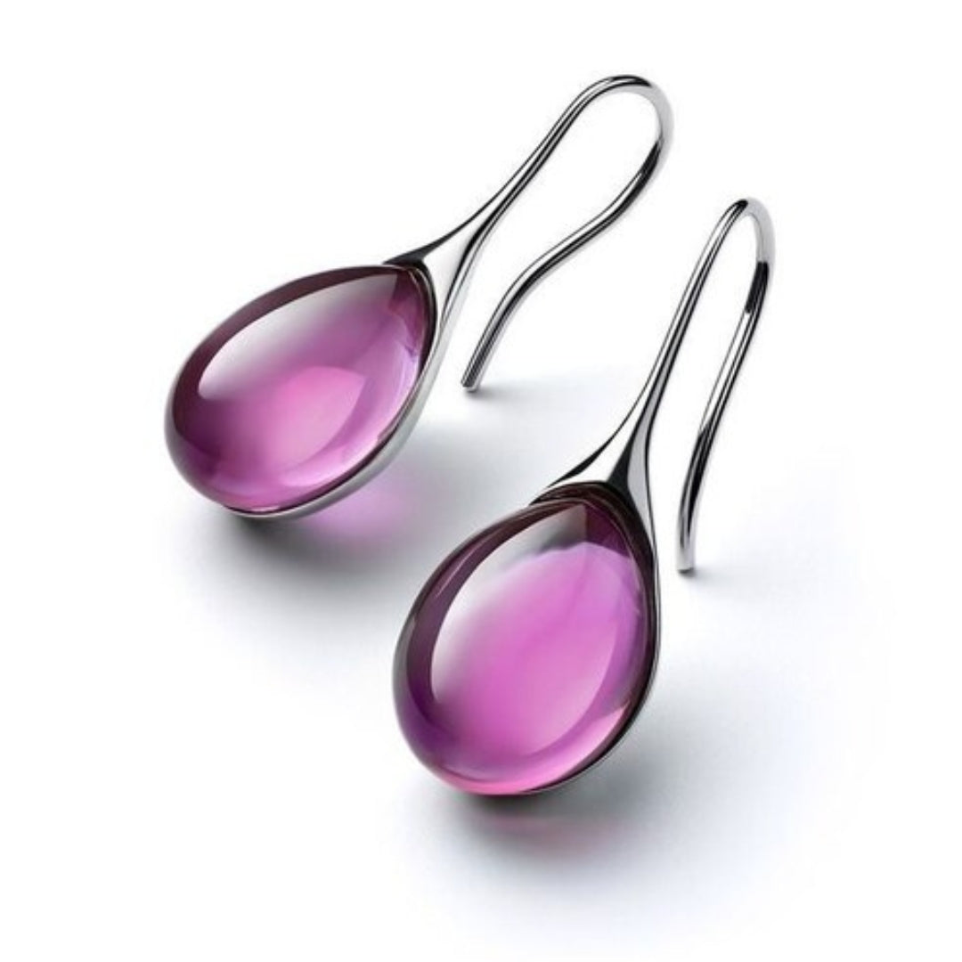 Mia™ | Boucles d'oreilles élégantes en cristal pour femmes