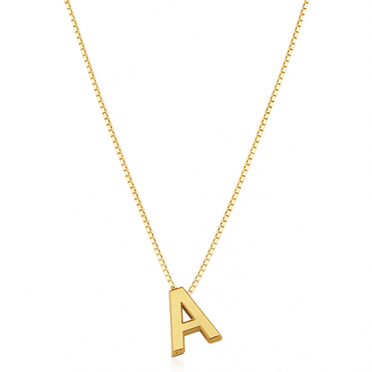 LoveNote™ | Collier avec initiale en or