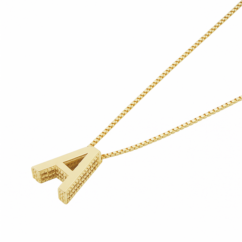 LoveNote™ | Collier avec initiale en or