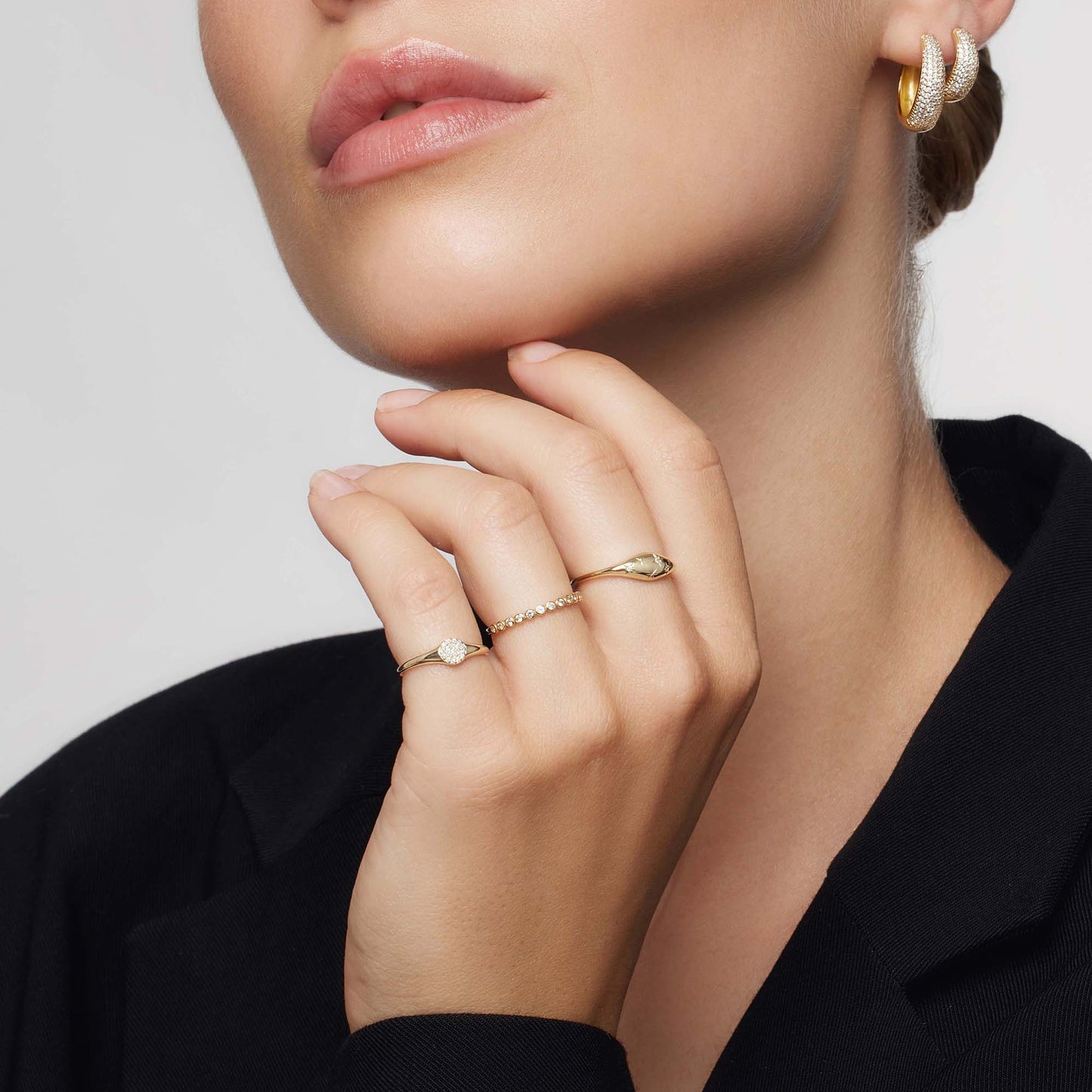 Dôme™ | Bague en diamant or