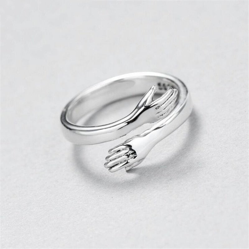 Cuddle™ | Bague en argent ajustable pour femmes