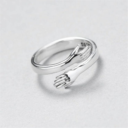 Cuddle™ | Bague en argent ajustable pour femmes