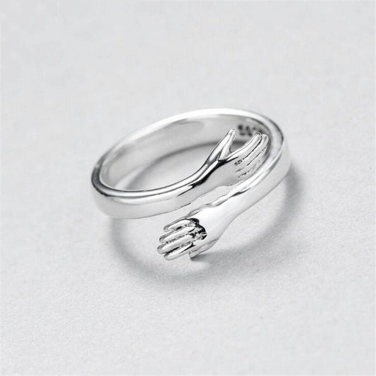 Cuddle™ | Bague en argent ajustable pour femmes