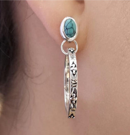 Seraphina™ | Boucles d'oreilles vintage bohèmes en onyx