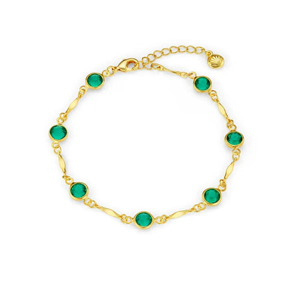 Emeralda™ | Bracelet à maillons en or