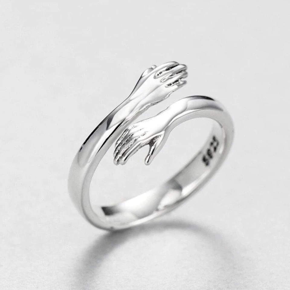 Cuddle™ | Bague en argent ajustable pour femmes
