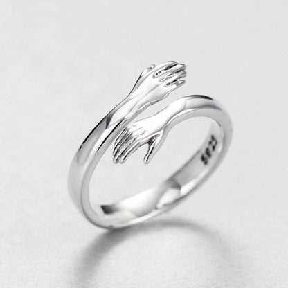 Cuddle™ | Bague en argent ajustable pour femmes