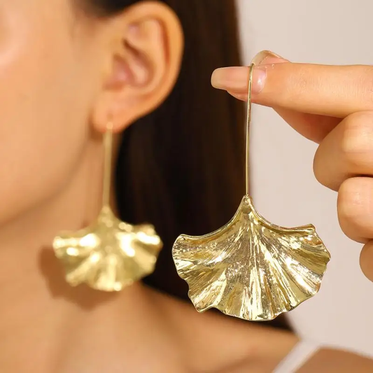 Bliss™ | Boucles d'oreilles Vintage Golden Petal