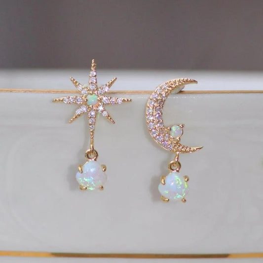 Star™ | Boucles d'oreilles classiques en perles